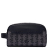 Lacoste The Blend - Toiletry Bag 22 cm (monogram noir gris)