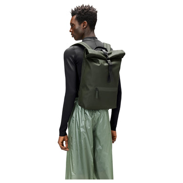 Rains Rolltop - Rucksack 16" 48 cm (green) - Ansicht 3