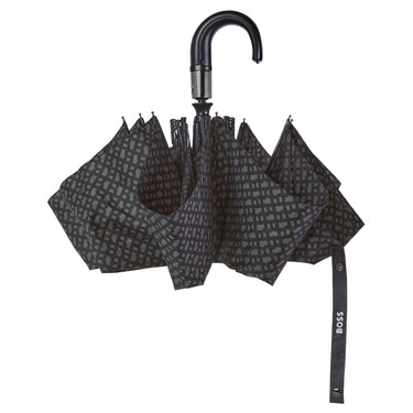 BOSS Monogramme - Regenschirm 103 cm (dark grey) - Ansicht 5