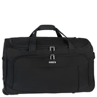 D&N Bags & More - 2-Rollenreisetasche 65 cm (schwarz)
