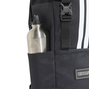 adidas 3 Stripes Flap Backpack - Rucksack 50 cm (black) - Ansicht 5