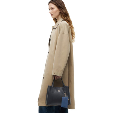 Tommy Hilfiger Icon Mini Satchel - Henkeltasche 28 cm (space blue) - Ansicht 5