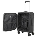 Travelite Cubis - 4-Rollen-Kabinentrolley 55 cm erw. (anthracite) - Ansicht 4