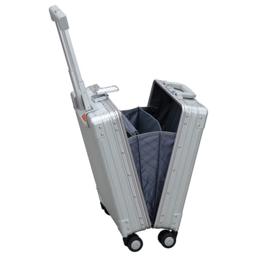 Aleon 20 - 4 - Rollen - Kabinentrolley 49.5 cm (silver) - Markenkoffer
