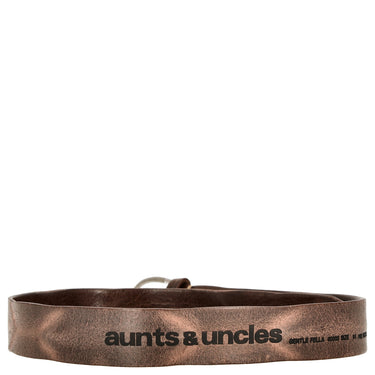 aunts & uncles Trousers Pride Gentle Fella - patch Ledergürtel (dark brown, 110 cm) - Ansicht 2