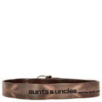aunts & uncles Trousers Pride Gentle Fella - patch Ledergürtel (dark brown, 115 cm) - Ansicht 2