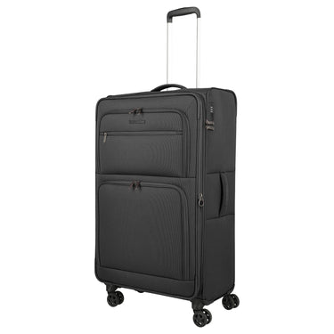 Travelite Cubis - 4-Rollen-Trolley 83 cm erw. (anthracite) - Ansicht 8