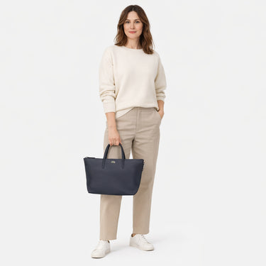 Lacoste L.12.12 Concept Tote - Henkeltasche 28 cm (eclipse) - Ansicht 7