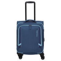 Travelite Corsiica - 4-Rollen-Kabinentrolley S 55 cm erw. (blue) - Ansicht 2