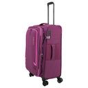 Travelite Corsiica - 4-Rollen-Trolley M 67 cm erw. (pink) - Ansicht 7