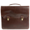 Buckle & Seam Notes - Aktentasche 15" 40 cm (braun)