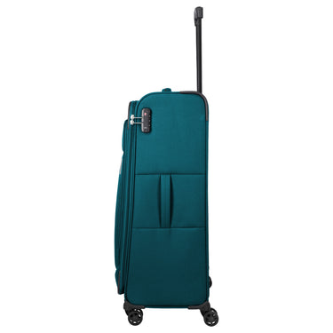 Travelite Priego - 4-Rollen-Trolley L 77 cm (petrol) - Ansicht 3