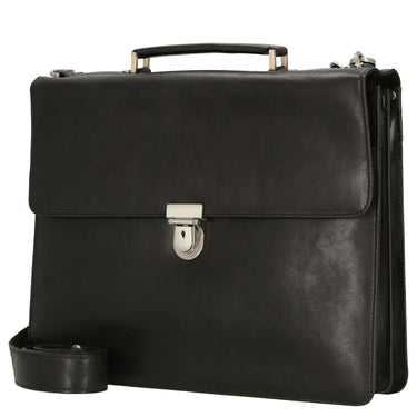 Leonhard Heyden Tradition  - Aktentasche 1 Fach Leder 15" 38 cm (schwarz) - Ansicht 2