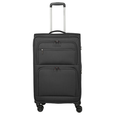 Travelite Cubis - 4-Rollen-Trolley 72 cm erw. (anthracite) - Ansicht 2