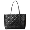 Calvin Klein Quilted Emblem - Shopper 37 cm (black)
