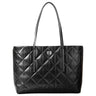 Calvin Klein Quilted Emblem - Shopper 37 cm (black)