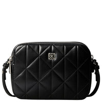 Calvin Klein Quilted Emblem - Umhängetasche 18 cm (black)