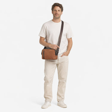 Mandarina Duck Hunter - Umhängetasche 23 cm (pecan nut) - Ansicht 7