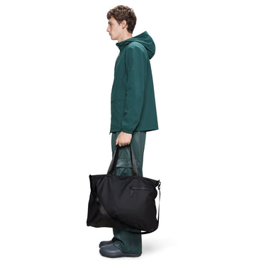 Rains Dash Messenger Tote Bag W3 - Reisetasche 50 cm (black) - Ansicht 4