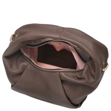 Les Visionnaires Greta Mini Essential Soft Grainy - Umhängetasche 23 cm (chocolate) - Ansicht 6
