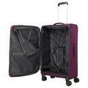 Travelite Cubis - 4-Rollen-Trolley 72 cm erw. (berry) - Ansicht 5