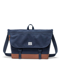 navy/saddle brown
