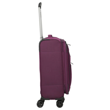 Travelite Cubis - 4-Rollen-Kabinentrolley 55 cm erw. (berry) - Ansicht 6
