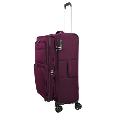 Travelite Cubis - 4-Rollen-Trolley 72 cm erw. (berry) - Ansicht 9