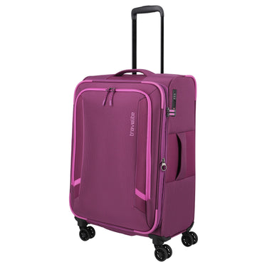 Travelite Corsiica - 4-Rollen-Trolley M 67 cm erw. (pink) - Ansicht 6