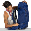 Osprey Kyte 48 Women M/L - Trekkingrucksack 71 cm (serenity blue) - Ansicht 9