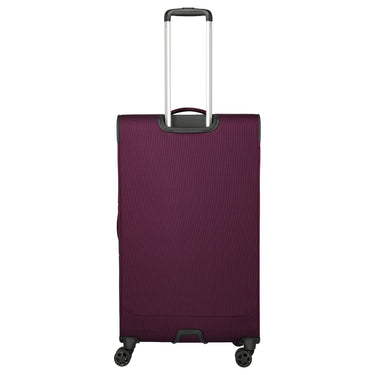 Travelite Cubis - 4-Rollen-Trolley 83 cm erw. (berry) - Ansicht 3