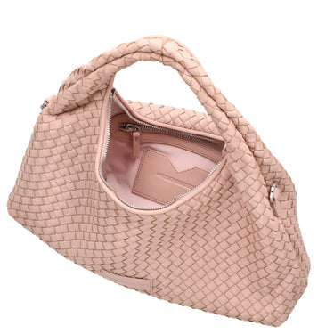 Les Visionnaires Sadie Grande Weave Silky - Henkeltasche 40 cm (rose quartz) - Ansicht 6