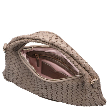 Les Visionnaires Sadie Weave Silky - Henkeltasche (cappuccino beige) - Ansicht 6