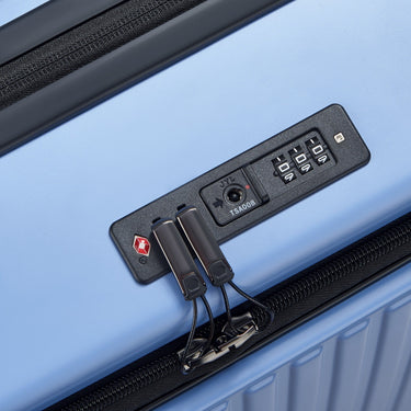 Delsey Paris Securitime - 4-Rollen-Trolley M 66 cm erw. (lavendelblau) - Ansicht 8