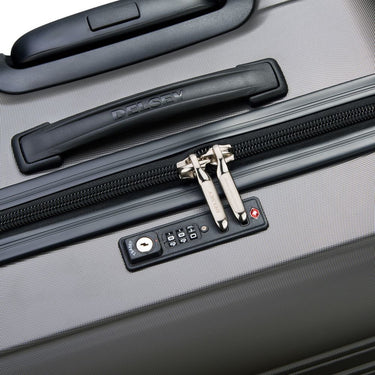Delsey Paris Segur 2.0 - 4 - Rollen - Kabinentrolley S 55 cm (grau) - Markenkoffer
