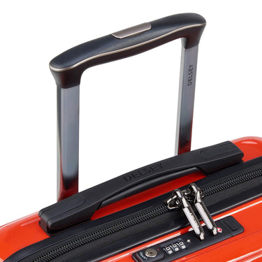 Delsey Paris Shadow 5.0 - 4-Rollen-Kabinentrolley Slim Line USB 55 cm (rot) - Ansicht 6