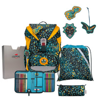 DerDieDas ErgoFlex Light - Schulranzen Set 5tlg. 800g (Dino Time)