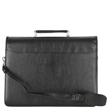 D&N Basic Line PU - Aktentasche 41 cm (schwarz) - Markenkoffer