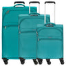 D&N Travel Line 9104 - Trolley - Set, 3tlg. (grün) - Markenkoffer