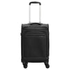 D&N Travel Line 9504 - 4-Wheel Cabin Trolley S 55 cm (black)