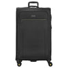 D&N Travel Line 9704 - 4-Wheel Trolley L 78 cm erw. (black)