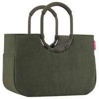 reisenthel Shopping Loopshopper L - Einkaufstasche mit Bügel 46 cm (dark matcha) - Ansicht 2