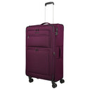 Travelite Cubis - 4-Rollen-Trolley 83 cm erw. (berry) - Ansicht 8