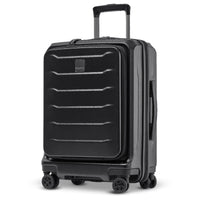 Stratic Phoenix ML - 4-Rollen-Kabinentrolley mit Vortasche 55 cm erw. (black) - Ansicht 2