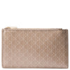Calvin Klein Emblem AOP Top Zip - Cardholder 4cc 13 cm (desert taupe aop)