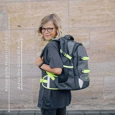 Neoxx ACTIVE PRO - Schulrucksack 45.5 cm (BOOM!) - Ansicht 12