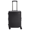 Echolac Ultima PowerZip - 4-Rollen-Kabinentrolley 55 cm erw. (dark chocolate)