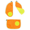Ergobag Zubehör Cubo Light - Safety Set 3pcs. (orange -2018)