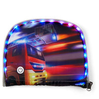 Ergobag Zubehör Pack / Cubo / Cubo light  Zippies "LED" - Zip Fronttasche (Feuerwehr) - Ansicht 2