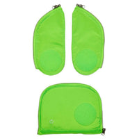 Ergobag Zubehör Pack/Cubo/Cubo Light - Seitentaschen Zip-Set 3tlg. (grün)